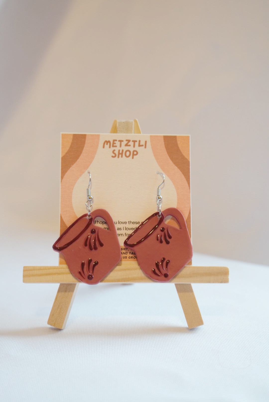 Tazita De Cafe Dangle Earrings