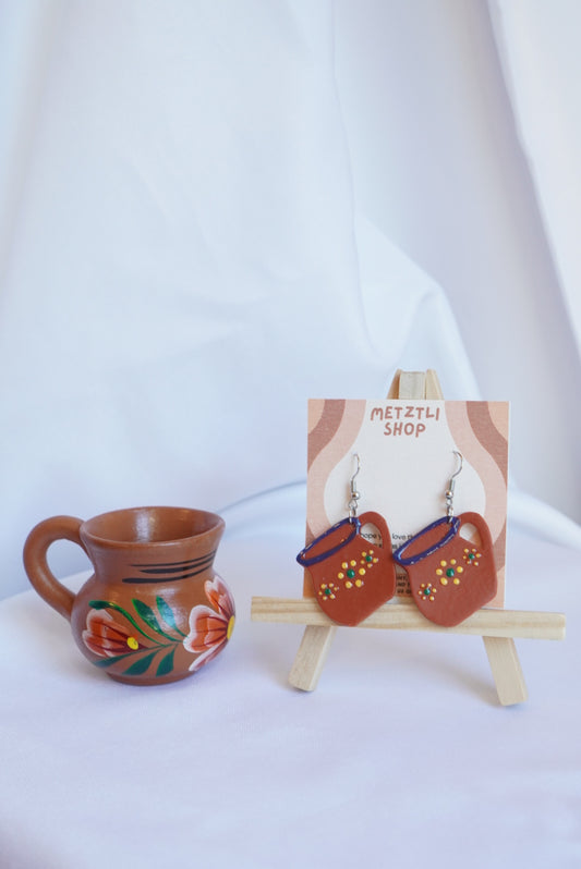 Tazita De Cafe Dangle Earrings