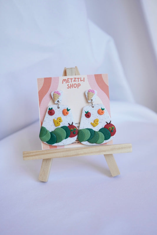 Caterpillar Earrings